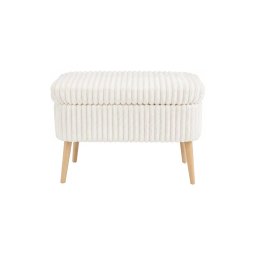 Taburet MOLIS 35x60 cm alb