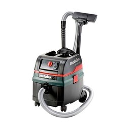 Metabo - ASR 25 L SC - Aspirator umed-uscat, 1400 W, 248 mbar, 25 l, priza scule electrice