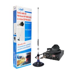 Statie radio Kit Statie radio CB PNI ESCORT HP 8000 ASQ + Antena CB PNI ML70