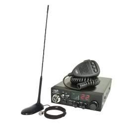 Statie radio Kit Statie radio CB PNI ESCORT HP 8024 ASQ 12/24V + Antena CB PNI Extra 45 cu magnet