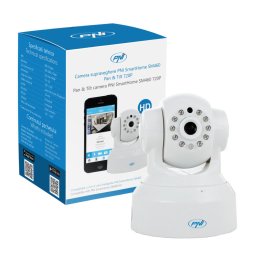 Camera de supraveghere Camera supraveghere PNI SmartHome SM460 pan & tilt 720p controlabila prin internet, inregistreaza foto-video pe telefon