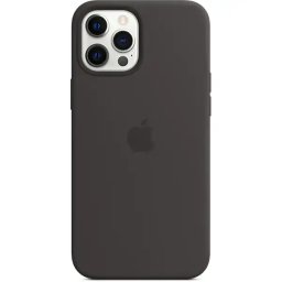 Husa Apple iPhone 12 Pro Max Silicone Case with MagSafe - Black
