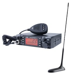 Statie radio Kit Statie radio CB PNI ESCORT HP 9001 PRO ASQ 12/24 + Antena CB PNI Extra 45 cu magnet