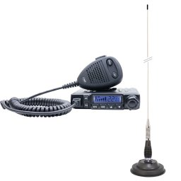 Statie radio Pachet Statie radio CB PNI Escort HP 6500 ASQ + Antena CB PNI ML100
