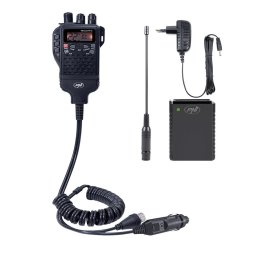 Statie radio Pachet Statie radio CB PNI Escort HP 62 si Kit accesorii PNI PB-HP62 Li-Ion 1500 mAh baterie reincarcabila inclusa