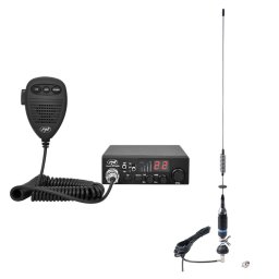 Statie radio Kit Statie radio CB PNI Escort HP 8000L ASQ + Antena CB PNI S75 cu cablu si montura fixa