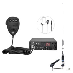 Statie radio Pachet statie radio CB PNI ESCORT HP 8001L ASQ + Antena CB PNI S75 cu cablu si montura fixa