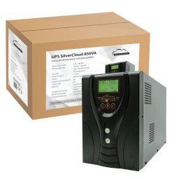UPS SilverCloud 850VA cu ecran LCD sinusoida pura pentru centrale termice