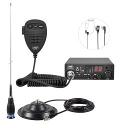 Statie radio Kit Statie radio CB PNI ESCORT HP 8001L ASQ + Antena CB PNI ML145 cu magnet 145/PL