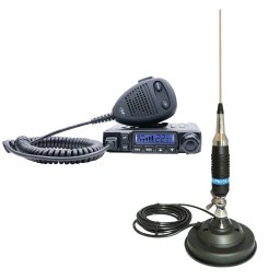 Statie radio Pachet Statie radio CB PNI Escort HP 6500 ASQ + Antena CB PNI S9 cu magnet