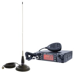 Statie radio Kit Statie radio CB PNI ESCORT HP 9001 PRO ASQ + Antena CB PNI ML145 cu magnet 145/PL
