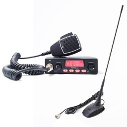 Statie radio Kit statie radio CB TTi TCB-550 EVO, VOX, Filtru NB, 12-24V cu antena PNI Extra 48 cu magnet, 26-30MHz, 150W