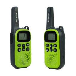 Statie radio Statie radio portabila PMR PNI Decross DC44, 446MHz, 0.5W, 16CH, 800mAh NiMH, set 2 bucati