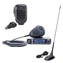 Statie radio Kit statie radio CB PNI Escort HP 7120 ASQ cu antena CB PNI Extra 48 si microfon suplimentar Dongle cu Bluetooth PNI Mike 65 inclus