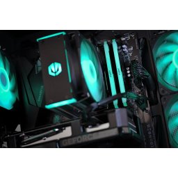 Sistem desktop brand AMD Ryzen™ 5 7500F 16 GB DDR5-SDRAM 500 GB SSD NVIDIA GeForce RTX 5060 Midi Tower Black