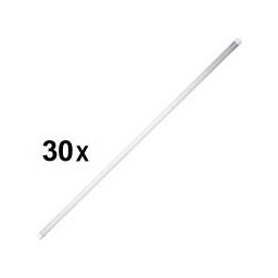 Pachet 30 bucati tub LED PNI D-Light T8 18W din sticla, lungime 120cm, 1850lm