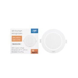 Spot LED PNI D-Light CL2512 12W, incastrabil, rotund 17 cm, 4200K, alimentare 230V, 1320 lm, alb neutru