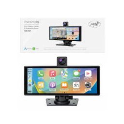Monitor auto cu DVR PNI D1026 10.26 inch, wireless Carplay, navigatie, muzica, handsfree, bluetooth, FM transmitter