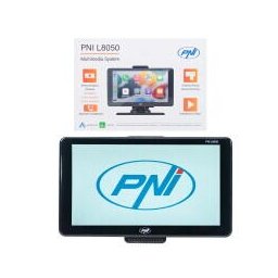 Sistem multimedia auto PNI L8050 cu ecran de 7 inch, Apple Carplay si Android Auto, Android/iPhone mirroring, FM transmitter, camera video mers inapoi inclusa