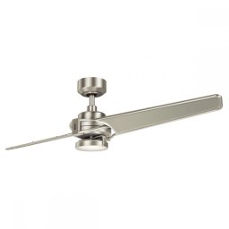 Lustră cu ventilator Xety KLF-XETY-56-BN, LED 10W, metal