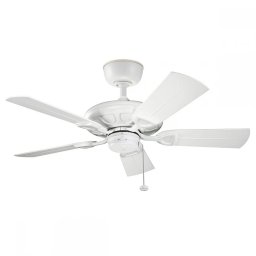 Ventilator de tavan Kevlar KLF-KEVLAR-42-WHT, alb, metal