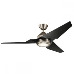 Lustră cu ventilator Jade KLF-JADE-60-AP, LED 18W, metal