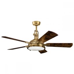 Lustră cu ventilator Hatteras KLF-HATTERAS-BAY-56-BAB, metal