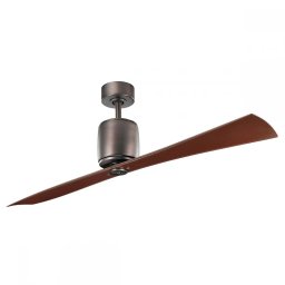 Lustră cu ventilator Ferron KLF-FERRON-60-BB, metal
