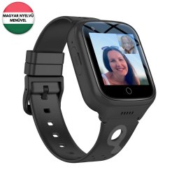 CARNEO GuardKid+ 4G Platinum copil SmartWatch negru