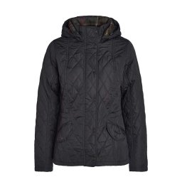 BARBOUR Geacă Millfire Quilt LQU0665 BRBK12 bk12 black/joan print
