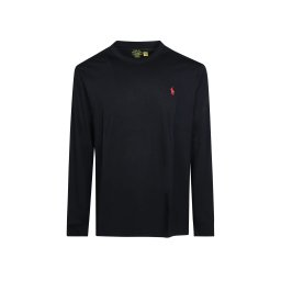POLO RALPH LAUREN Bluză 26/1 Jersey-Lsl 710671468504 001 black