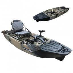 Caiac cu pedale pliabil inSPORTline Rhoner Desert Camo