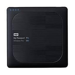 Hard disk extern WDBSMT0030BBK-EESN, MYPASSPORT WIRELESS, 3TB, negru