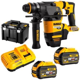 Ciocan rotopercutor DeWalt DCH333X2 – SDS Plus, 54 V, 3,5 J, 2 acumulatori 9 Ah