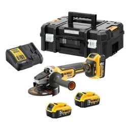 Polizor unghiular DeWalt DCG405P3 – 125 mm, 1000 W, 3 acumulatori 18 V / 5 Ah