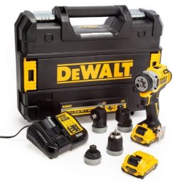 Mașină de găurit și înșurubat DeWalt DCD703L2T – 57,5 Nm, 12 V/3 Ah, TSTAK