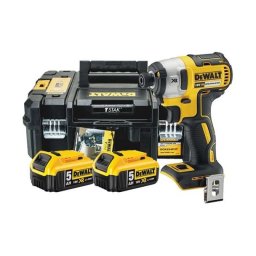Mașină de înșurubat cu impact DeWalt DCF887P2 – 205 Nm, 18 V/5 Ah, 2 acumulatori