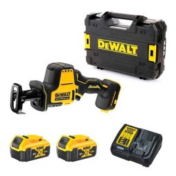 Fierăstrău tip sabie DeWalt DCS369P2 – 18 V, cursă 16 mm, 2 acumulatori 5 Ah