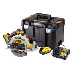Fierăstrău circular de mână DeWalt DCS573H2T – pânză 190 mm, 2 acumulatori 18 V, 5 Ah