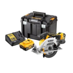 Fierăstrău circular DeWalt DCS565P2 – 165 mm, brushless, 2 acumulatori XR 18 V, 5 Ah