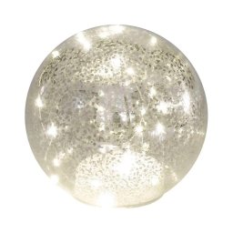 Decorațiune de Crăciun cu LED, 20xLED/3xAA, globuri diam. 15 cm
