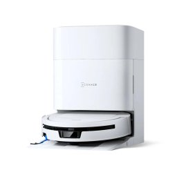 Aspirator robot cu mop Ecovacs DEEBOT T90 MAX PRO OMNI, 40000 Pa, OZMO ROLLER 3.0, statie OMNI, alb