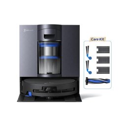 Aspirator robot cu mop Ecovacs DEEBOT X11S OMNICYCLONE Care Kit, 30000 Pa, OZMO ROLLER 3.0, statie fara sac, negru