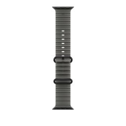 Apple Watch 49mm Titanium Band: Translucent Black Ocean Band - Black Titanium Finish