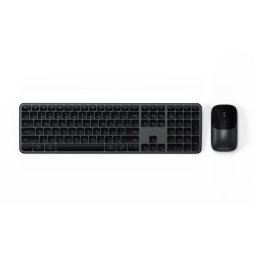 Set tastatura si mouse Satechi Slim CEX3, wireless, layout US, negru spatial