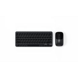 Set tastatura si mouse Satechi Slim CEX1, wireless, layout US, negru spatial