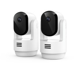 Arlo Essential (Gen.3) 2K PTZ Indoor Security Camera - 2 Camera Kit - White