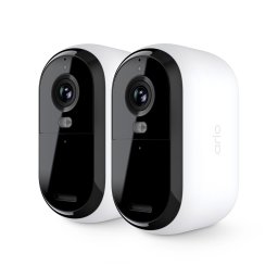 Set 2 camere de supraveghere Arlo Essential 3, 2K, Wi-Fi, exterior, alb