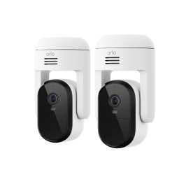 Set 2 camere de supraveghere Arlo Essential 3 PTZ, 2K, Wi-Fi, exterior, alb