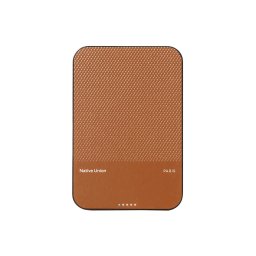 Baterie externa magnetica Native Union (Re)Classic, 5000 mAh, Qi2 15 W, USB-C PD 20 W, maro Tan